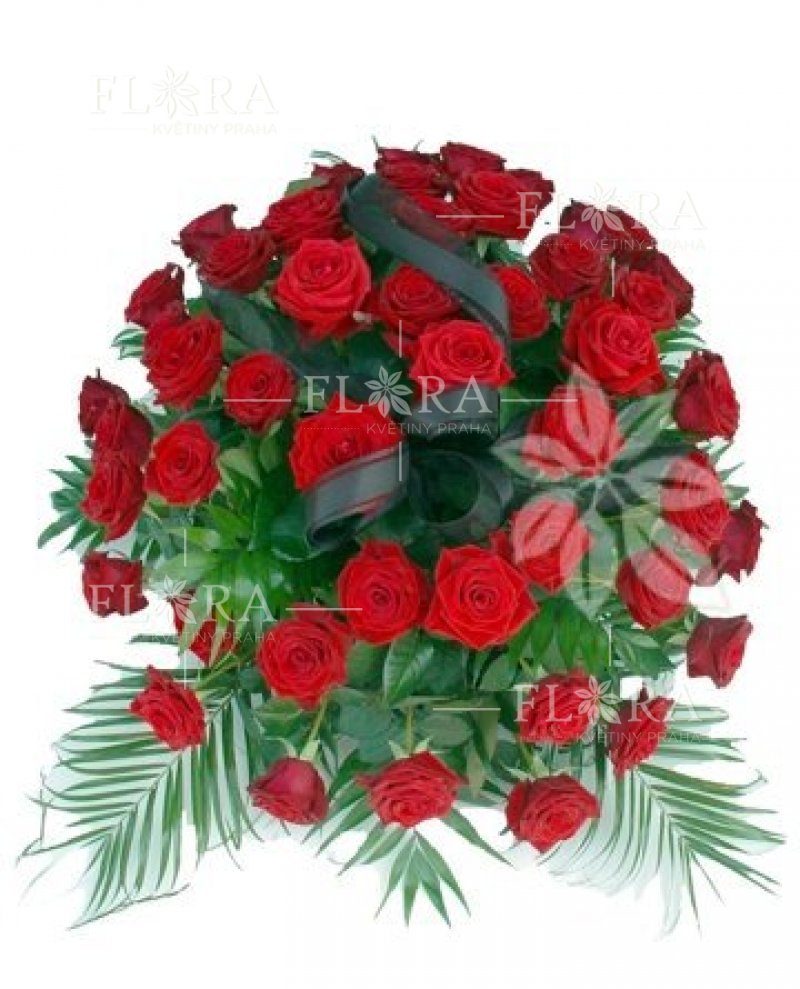 Flower delivery in Prague - funeral bouquet