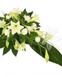 Funeral bouquet - white