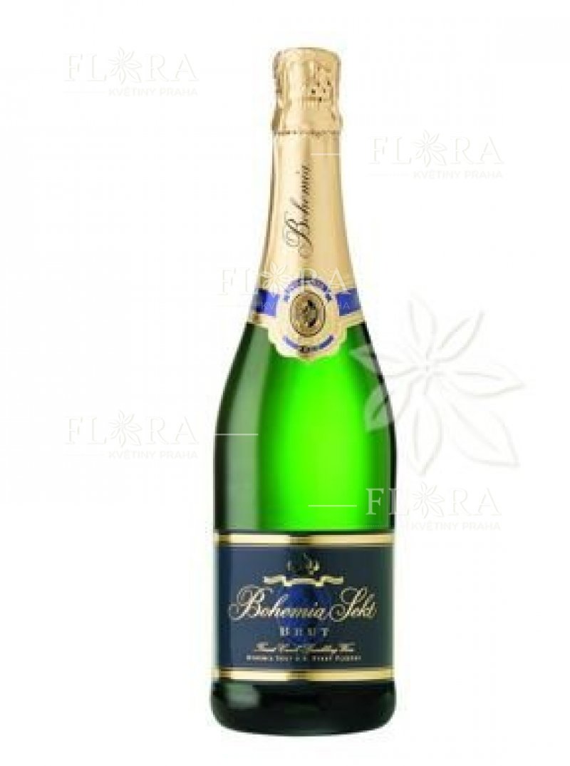 Bottle of champagne brut 0.75 liters
